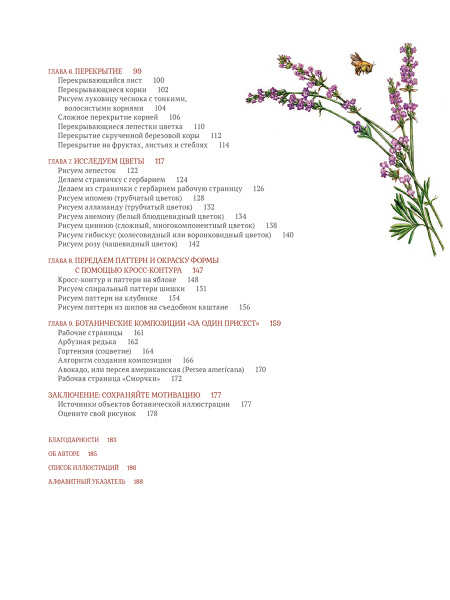 Ботаническая иллюстрация с удовольствием