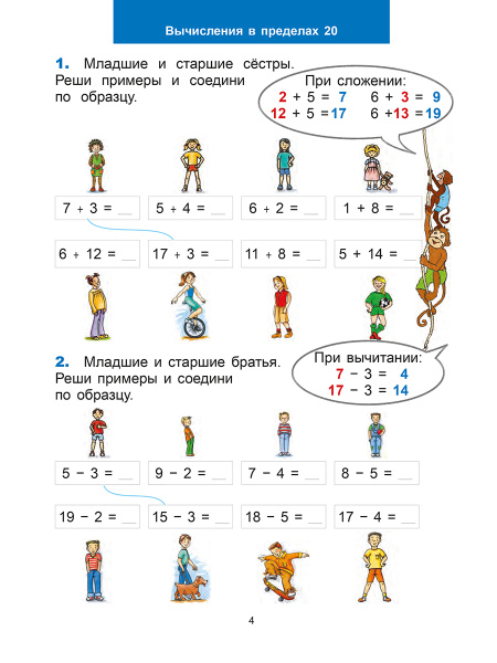 Математический тренажёр. 2 класс