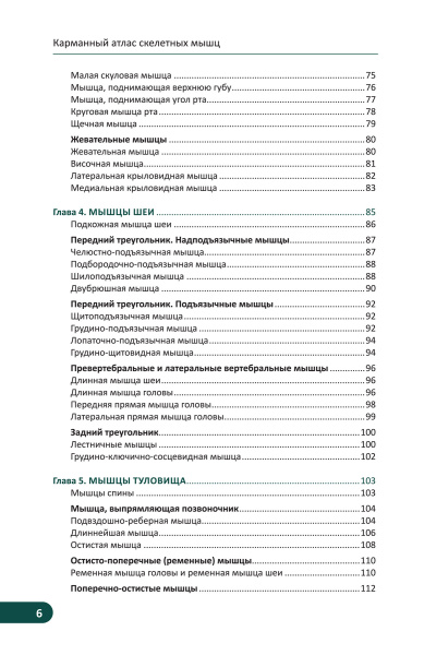 Карманный атлас скелетных мышц: Иллюстрированный справочник