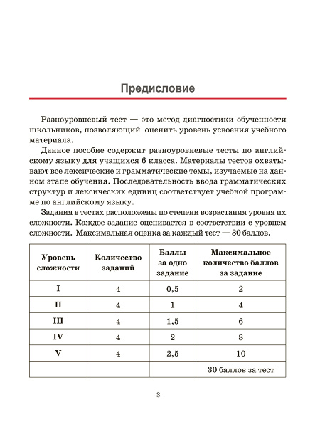 Тесты по английскому языку. 6 класс