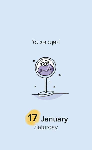 Календарь отрывной настольный «My Wonderful 2026»