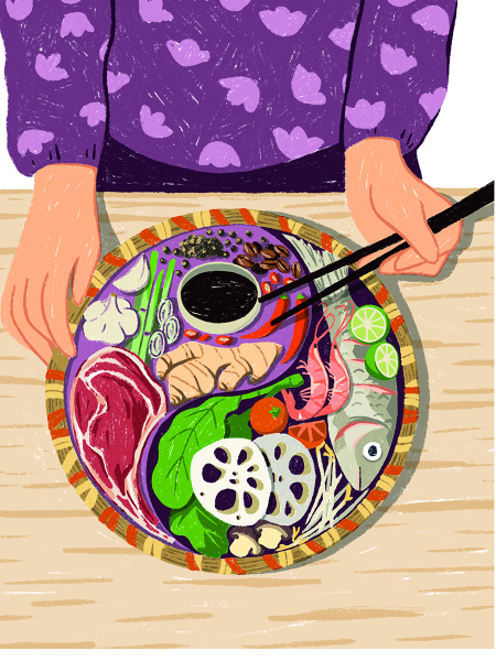 Вьетнамская кухня в иллюстрациях 