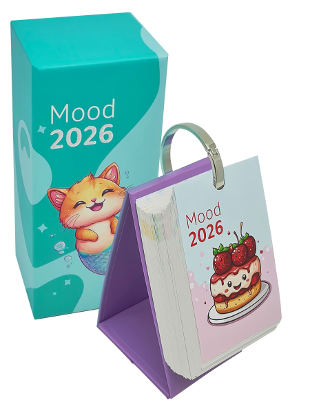 Календарь перекидной настольный «Mood 2026»