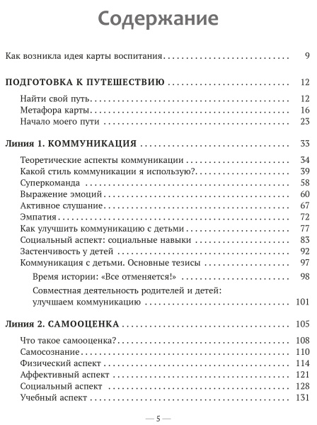 Карта воспитания счастливых детей