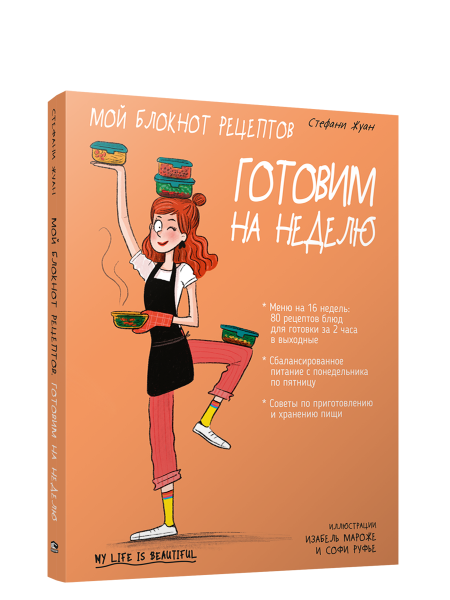 Мой блокнот рецептов. Готовим на неделю