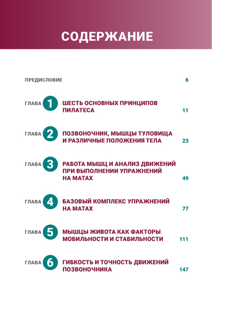 Анатомия пилатеса