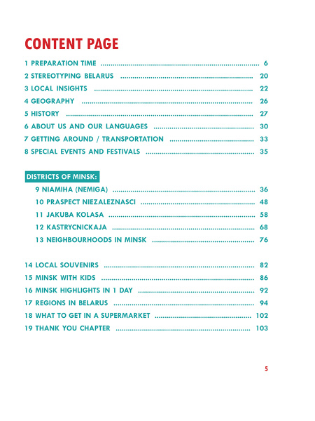 Minsk, Belarus. Local Guide