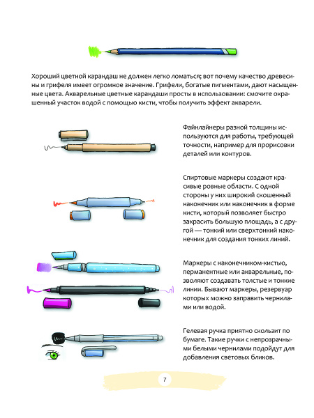 Манга: основные техники