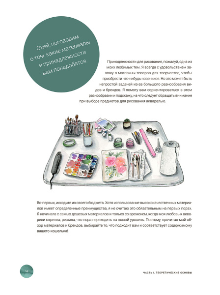 Акварель. Уроки рисования: 20 обучающих занятий для удовольствия и релакса